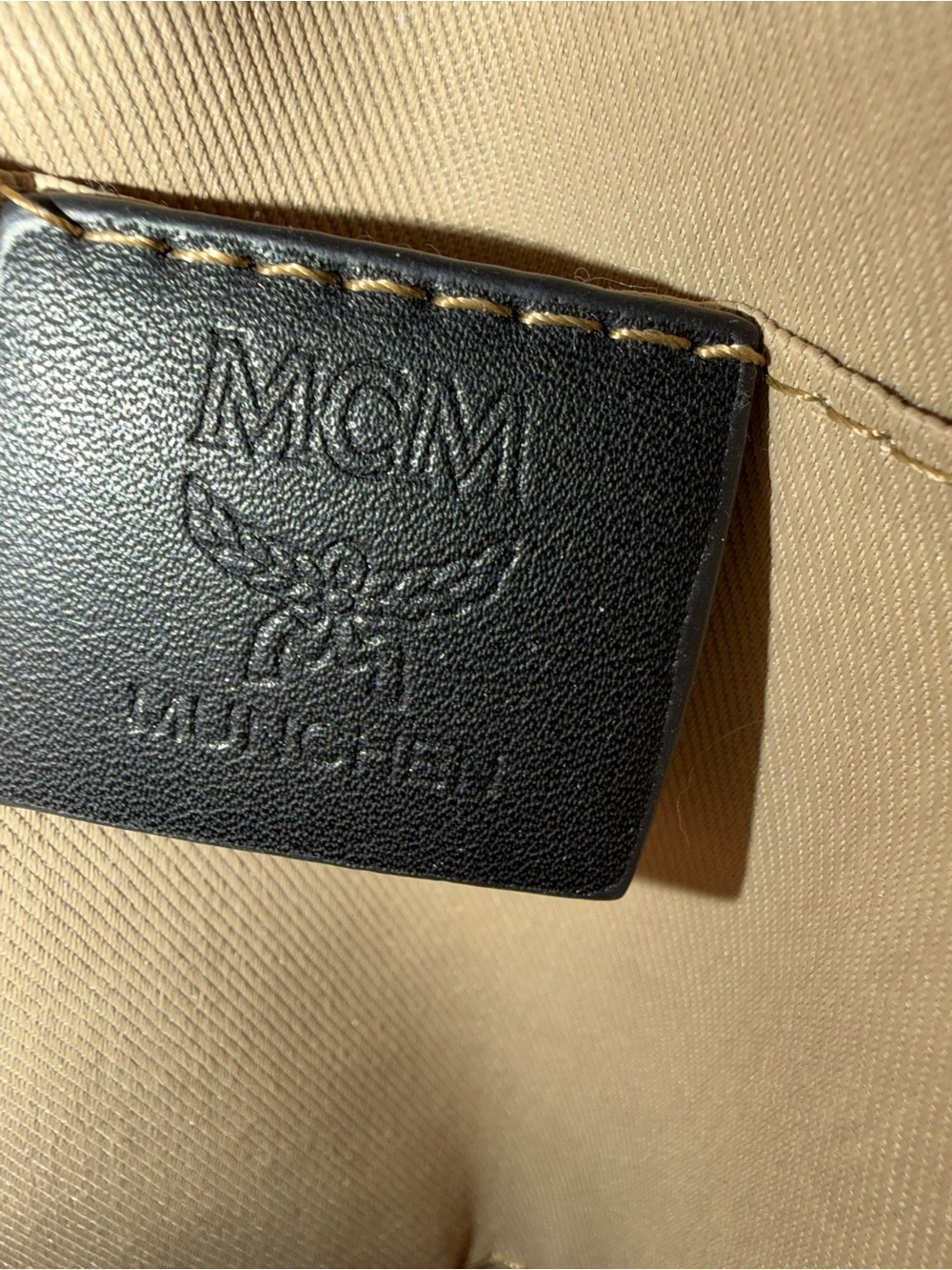 Authentic MCM Denim
Jacquard Backpack In Great Condition Pre-Owned - Picture 8 of 10